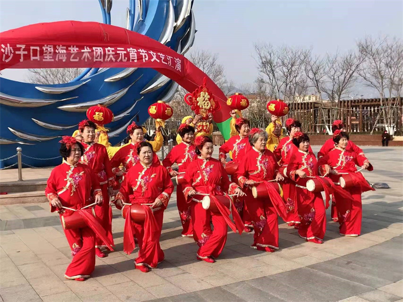萬(wàn)家燈火慶團(tuán)圓，嶗山沙子口街道喜氣洋洋鬧元宵
