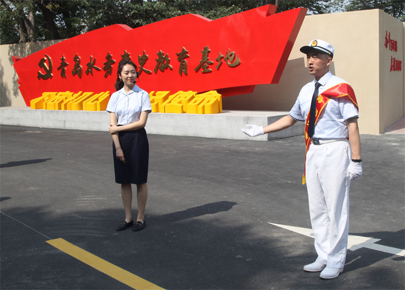 傳播“紅源泉”的“小喇叭”--青島水務(wù)海潤自來水集團黨史講解員李魯東的紅色志愿情懷